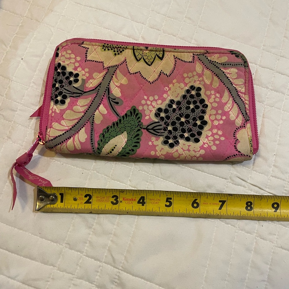 Vera Bradley Pink Floral Wallet